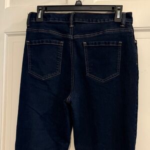 Gloria Vanderbilt Dark Blue Straight Leg Jeans